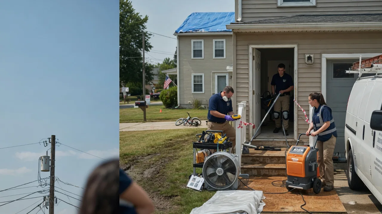 Water Damage Repair in Huntington Mills, PA near me
